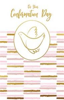 *Girl 8x5 - Pink & Gold Dove