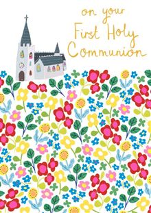 General Comm 7x5 - Flowers & Church